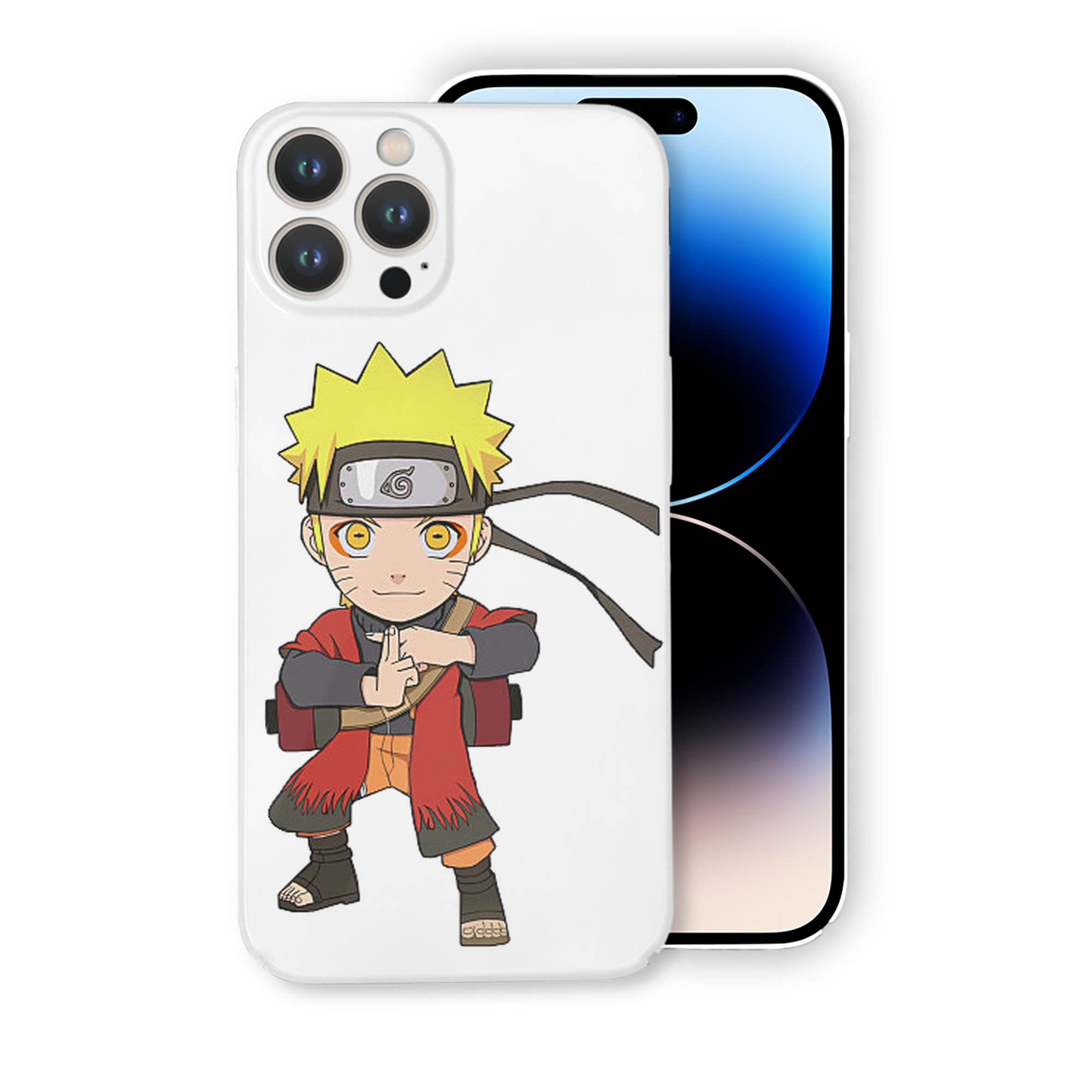（画像用） NARUTO -ナルト- うずまき ナルト Uzumaki Naruto 【iPhone 14シリーズ対応】ハードケース